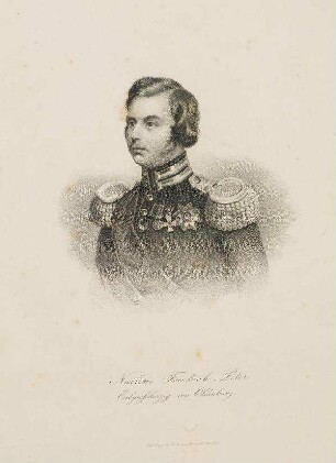 Bildnis von Peter II. (1827-1900), Großherzog von Oldenburg