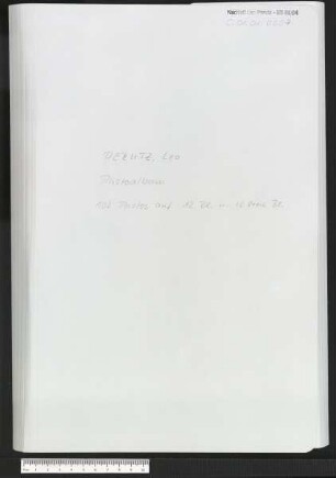 Fotoalbum Leo Perutz