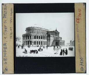 Dresden, Königliches Hoftheater : Grafik