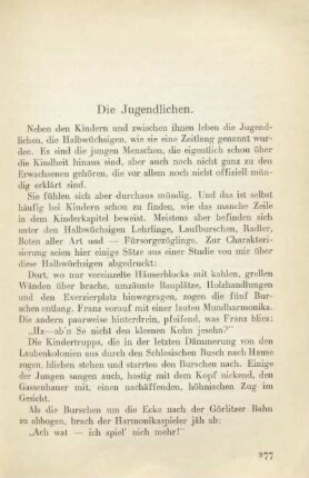Die Jugendlichen