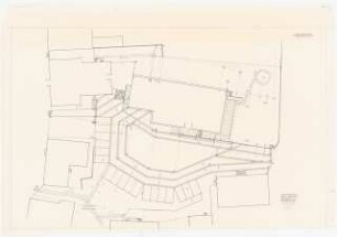 Evangelische Kirche, Borgholzhausen Außenanlage: Bauteil I, Vermaßungplan 1:100
