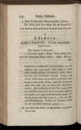 II. Pflichten.