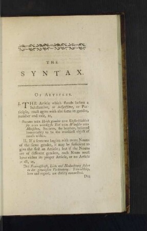 The Syntax.