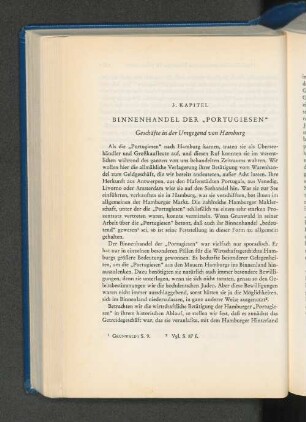 3. Kapitel. Binnenhandel der "Portugiesen"