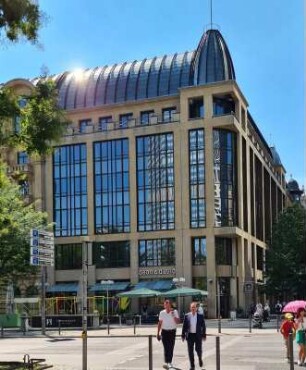 Palasthotel Fürstenhof (Geschäftshaus); Frankfurt, Gallusanlage 2, Münchener Straße 4