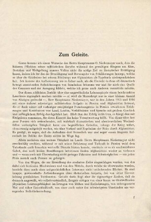 1-2, Zum Geleite