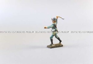 Massefigur: Französischer Handgranatenwerfer, stürmend, werfend