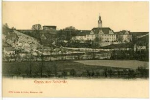 Schieritz. Schloss mit Rittergut