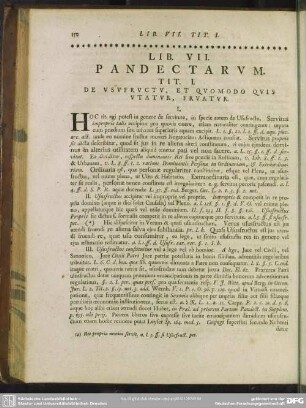Lib. VII. Pandectarum