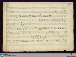 Demetrio. Excerpts - Mus. Hs. 195 : V (2), vl (2), violetta, bc