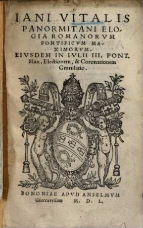 Elogia Romanorum pontificum maximorum