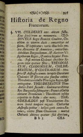 Historia de Regno Francorum.
