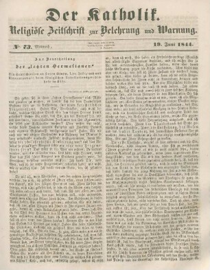 337-339 Zur Beurtheilung der "letzten Hermesianer"