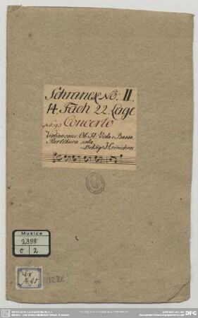 Concertos - Mus.2398-O-2 : orch - G; SeiH 213; HauH 1.7a