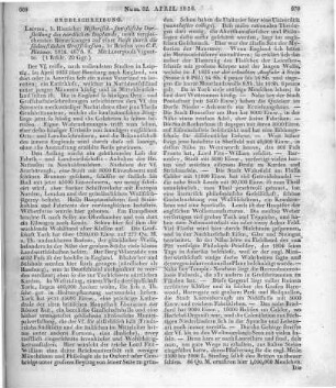 Rivinus, E. F.: Historisch-statistische Darstellung des nördlichen Englands nebst vergleichenden Bemerkungen auf einer Reise durch die südwestlichen Grafschaften, in Briefen. Leipzig: Hinrichs 1824