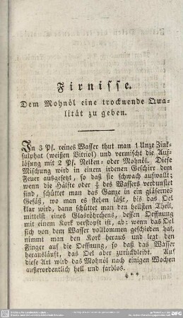 Firnisse