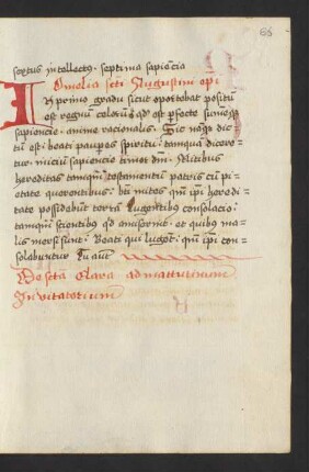 Officium in festo sanctae Clarae