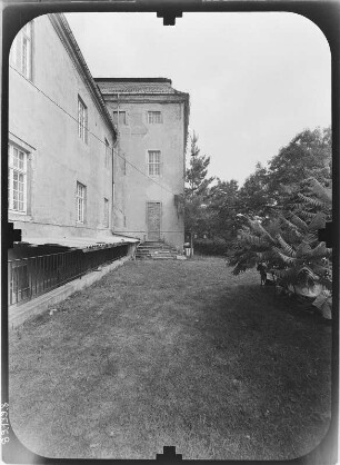 Crossen an der Elster. Schloss (1701-1712). Teilansicht