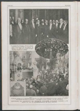 Centenario del nacimiento del eminente ciudadano Guillermo Rawson. 25 de Junio 1821 - 1921. Su conmemoración en esta capital.