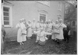Fasnacht Krauchenwies 1936; Narrengruppe