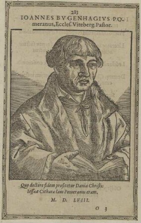 Bildnis des Ioannes Bvgenhagenivs