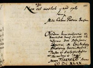 Memel ; 02.1649 / Christophorus Praetorius