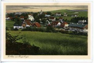 Zöblitz. Blick auf Zöblitz