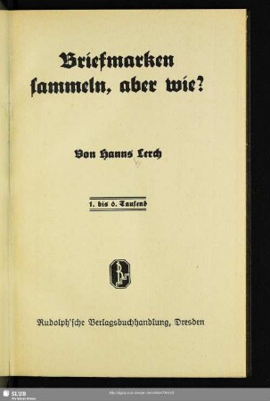 Briefmarken sammeln, aber wie?
