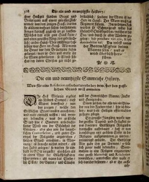 Die ein und neuntzigste Sinnreiche History. - Die hunderte Sinnreiche History.