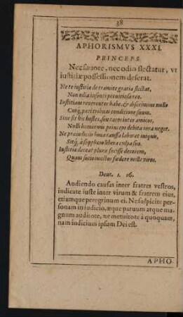 Aphorismus [XXXI.-XL.]