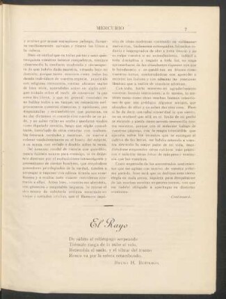 El rayo