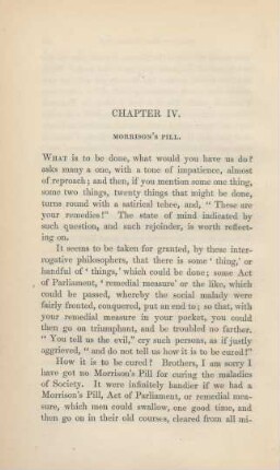 Chapter IV. Morrison's Pill