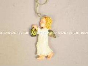 Christbaumschmuck: Engel mit Laterne