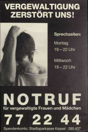 Vergewaltigung zerstört uns