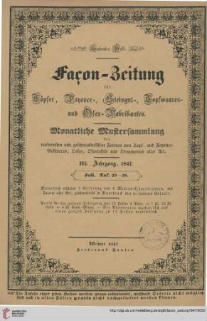 Siebentes Heft (Juli 1847)