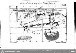 Blatt XII - Spezial-Grundriss eines Berggebäudes