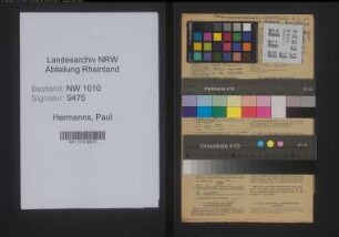 Entnazifizierung Paul Hermanns , geb. 20.04.1890 (Kaufm.Angestellter)
