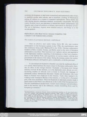 Principles And Practices Characterizing The Conduct Of Foreign Relations