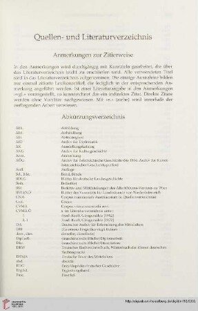 Quellen- und Literaturverzeichnis