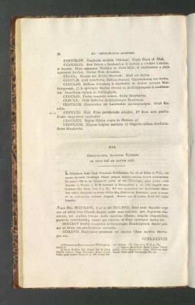 XVI. Chronologia Anonymi Veteris Ab Anno 826 Ad Annum 1415.