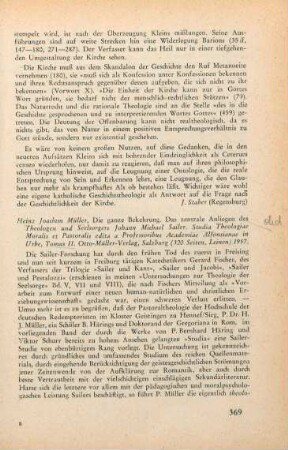 369-370 [Rezension] Müller, Heinz Joachim, Die ganze Bekehrung