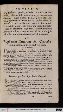Explicatio Notarum