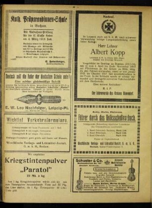 Nachruf : Herr Lehrer Albert Kopp