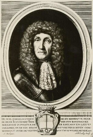 Bildnis des polnischen Oberstleutnants Johann Heinrich Thimm
