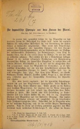 Theologisch-praktische Monatsschrift : Zentralorgan der katholischen Geistlichkeit Bayerns. 7. 1897