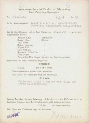 Jehle, Josef