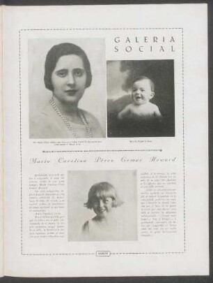 [Necrología de] María Carolina Pérez Gomar Howard