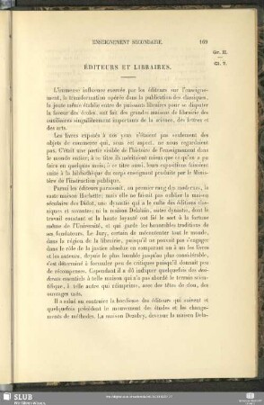 Éditeurs Et Libraires