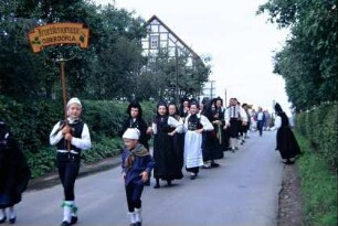 Festumzug, Trachtengruppe Oberdorla