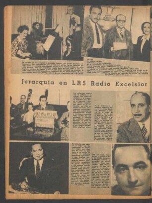 Jerarquía en LR5 Radio Excelsior